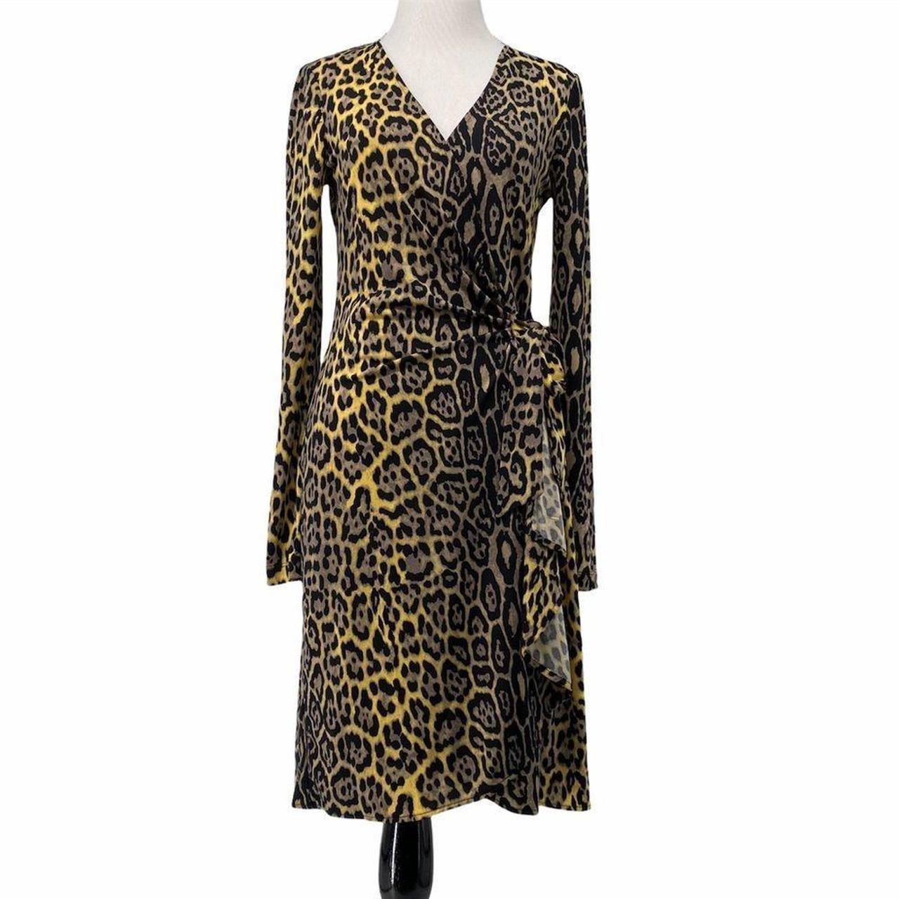 Bcbg 2024 leopard dress