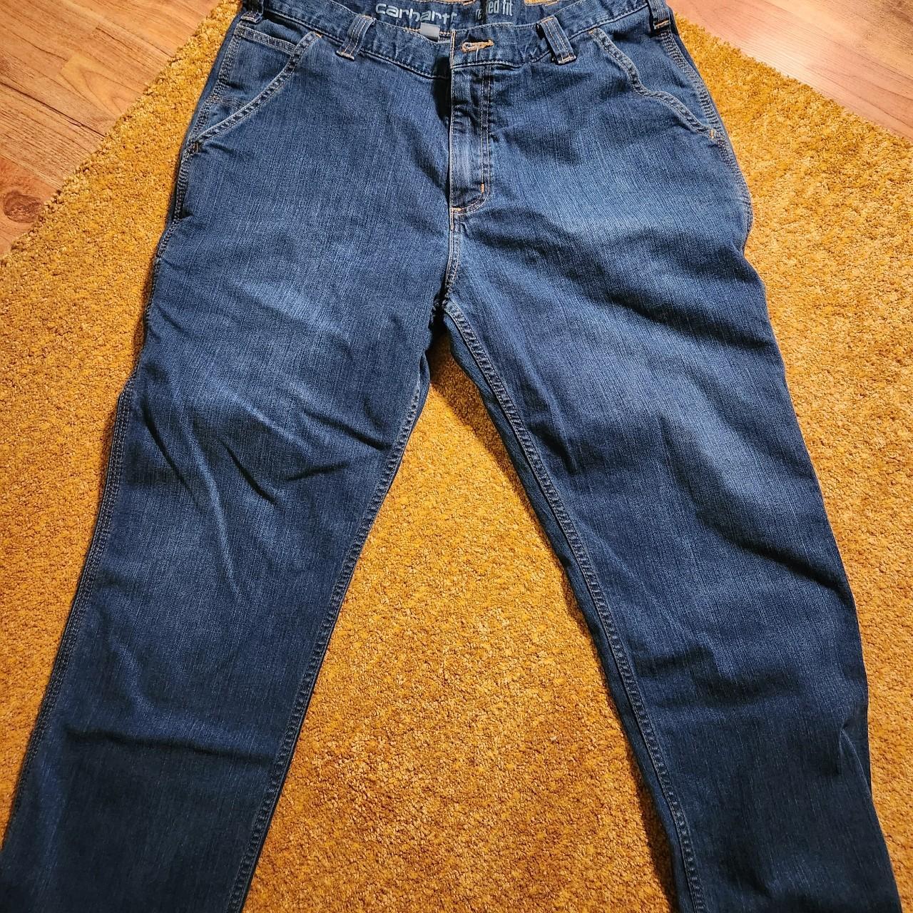 Carhartt WIP Men's Blue Jeans (3)
