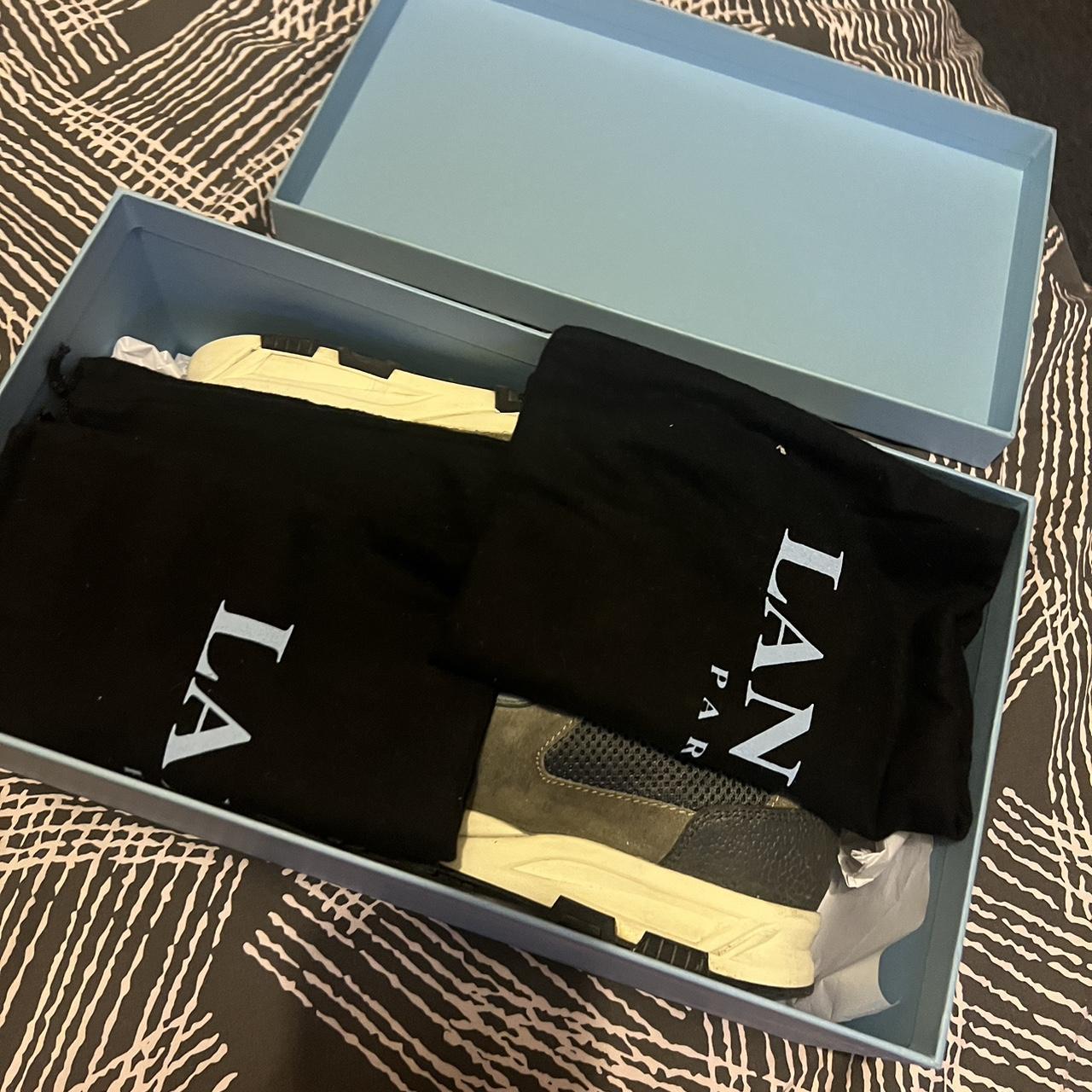 mens lanvin trainers sale