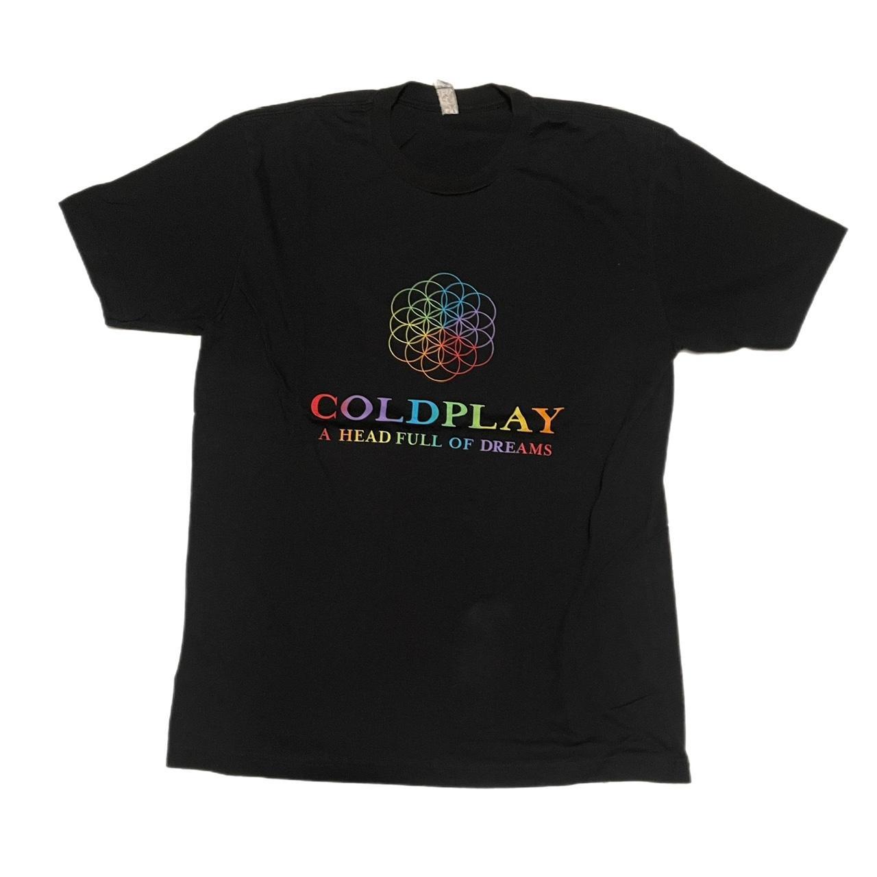 ColdPlay tour shirt... - Depop