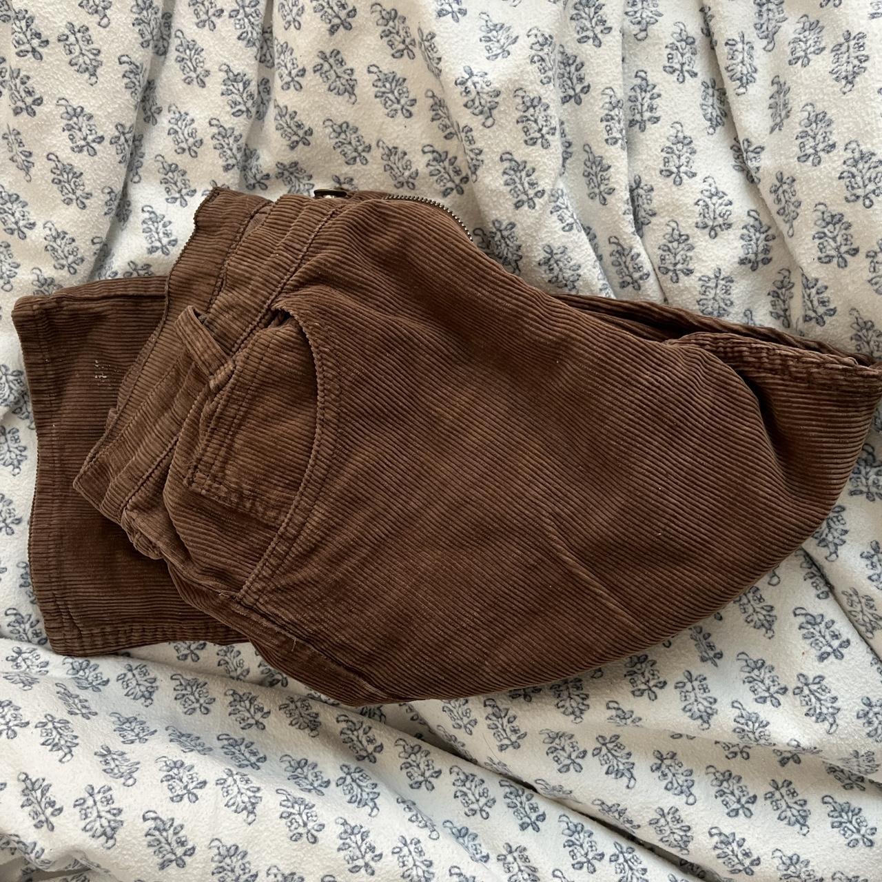 John Galt Brandy Melville Corduroy Pants In Brown Depop