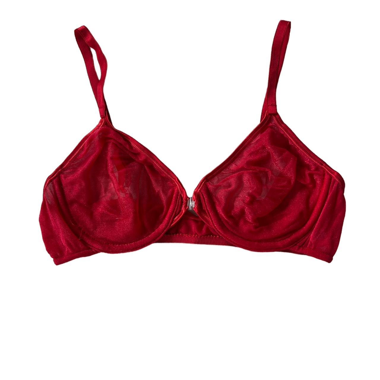 Warner’s The Naked Truth Bra 34B. Very sheer,... - Depop