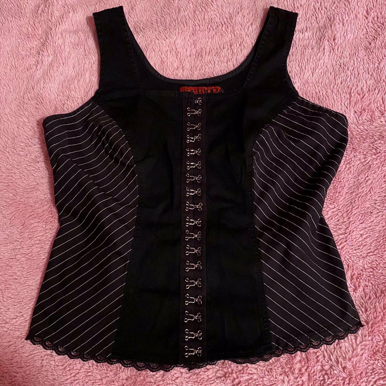 Tripp NYC Women's Black Corset