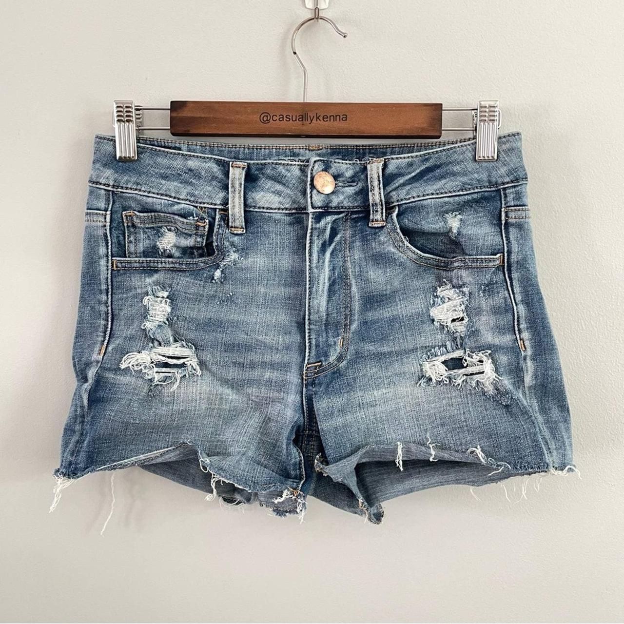 American eagle hi on sale rise shortie super stretch