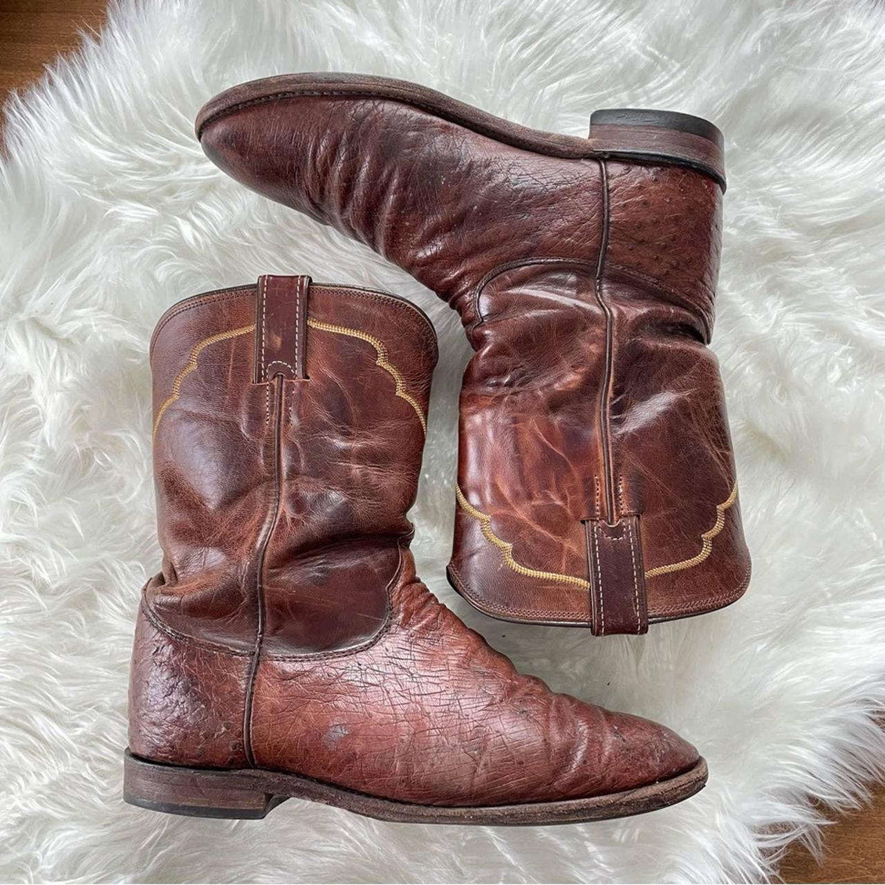 Justin deerlite roper clearance boots