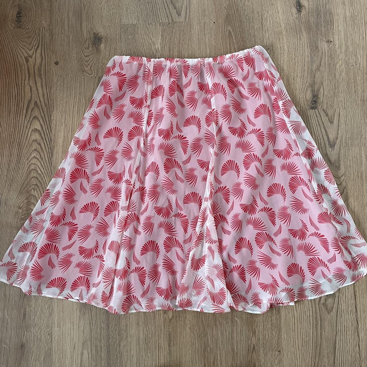 Women's Red and White Suit | Depop