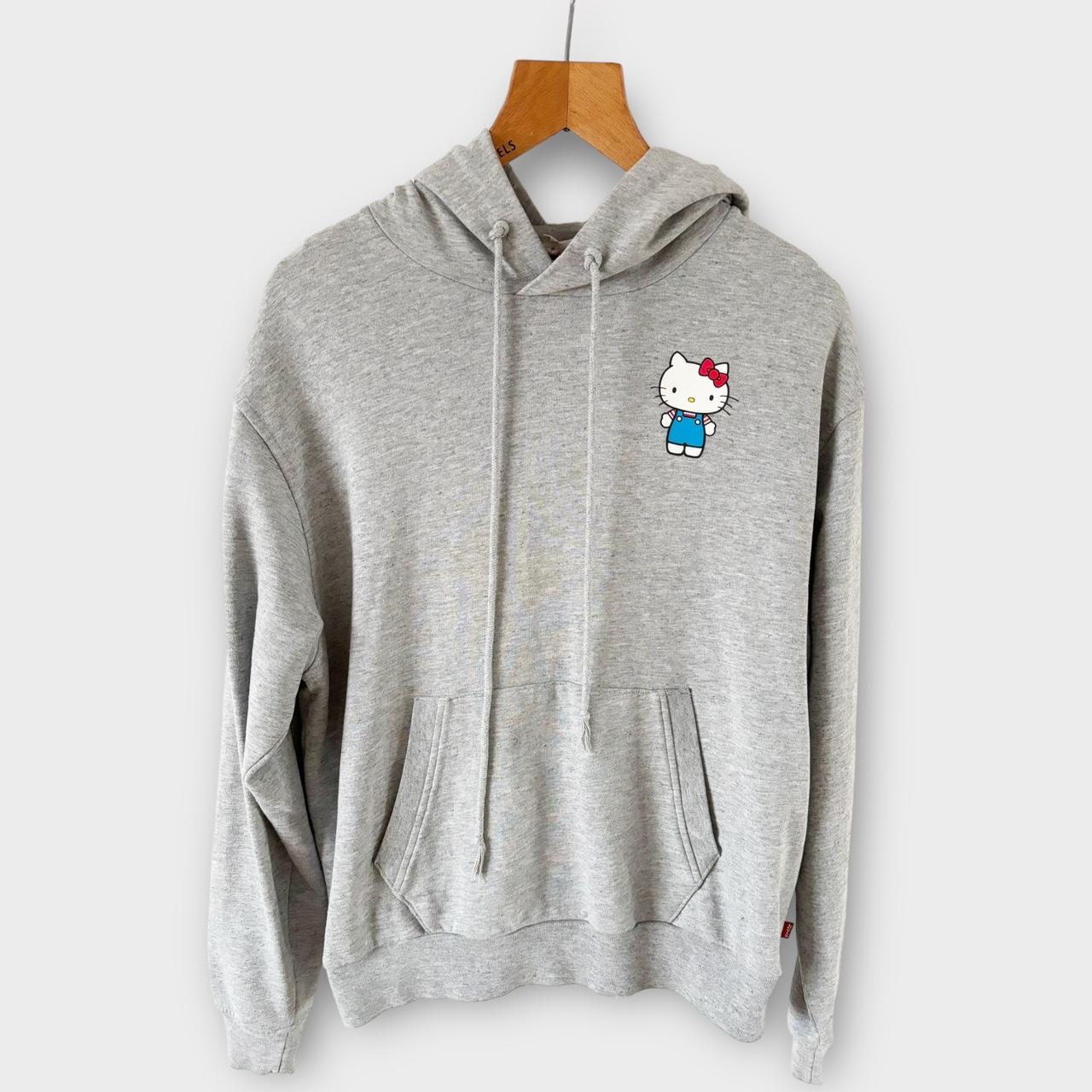 Levi s X Hello Kitty Sanrio Hoodie Top Depop