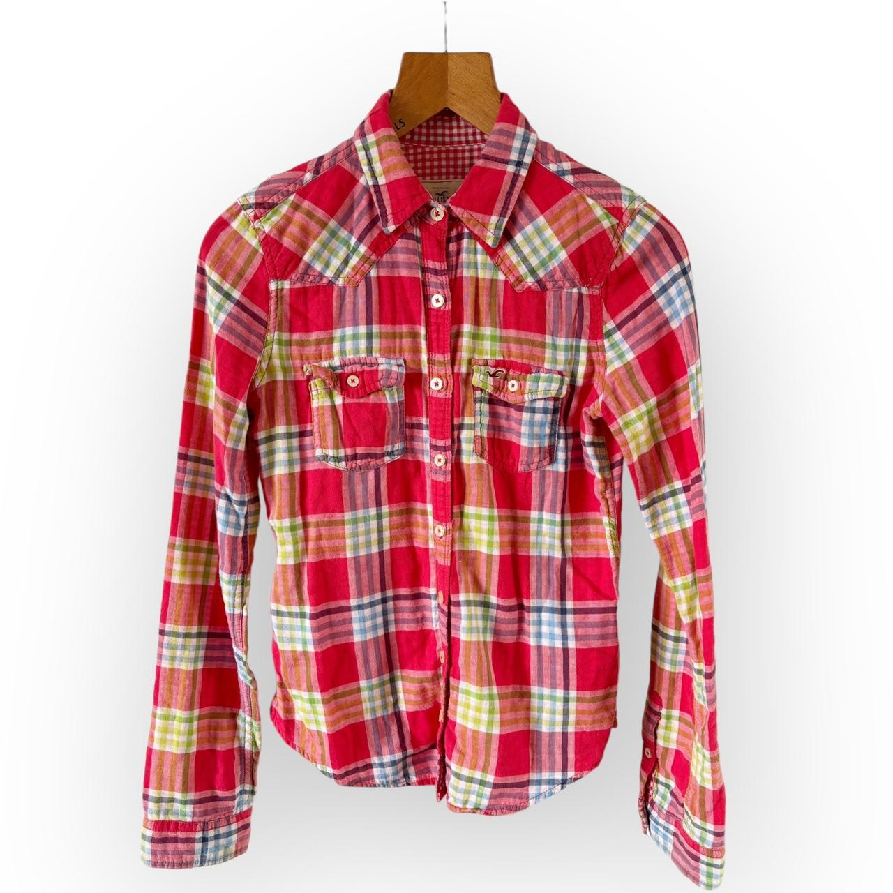 Hollister plaid shirt fashion