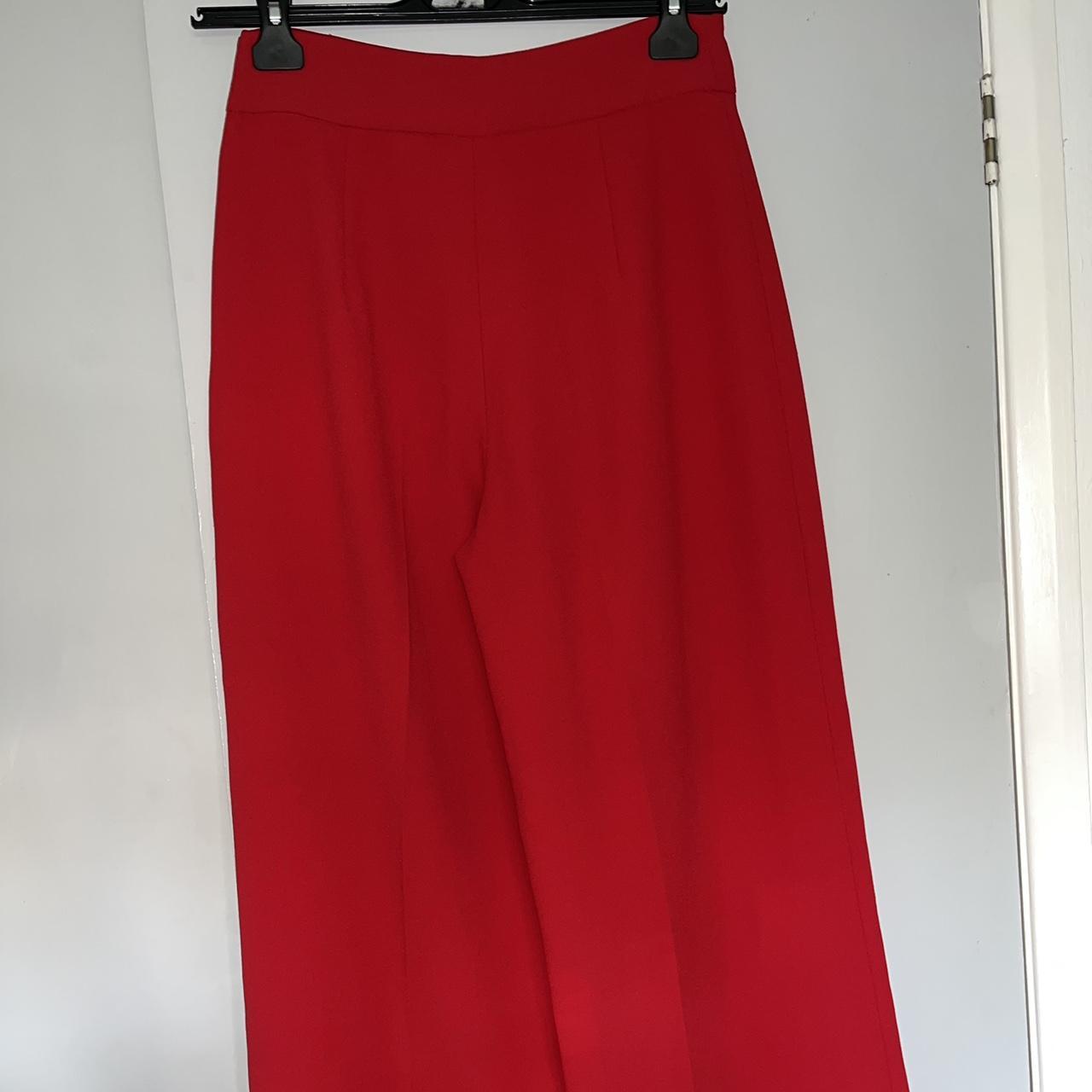 Zara red hot sale palazzo pants