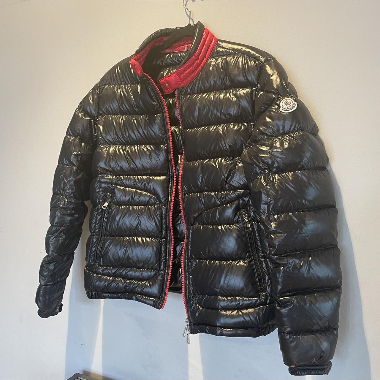 MONCLER QUILTED DOWN JACKET COLOR BLACK GOOD... - Depop