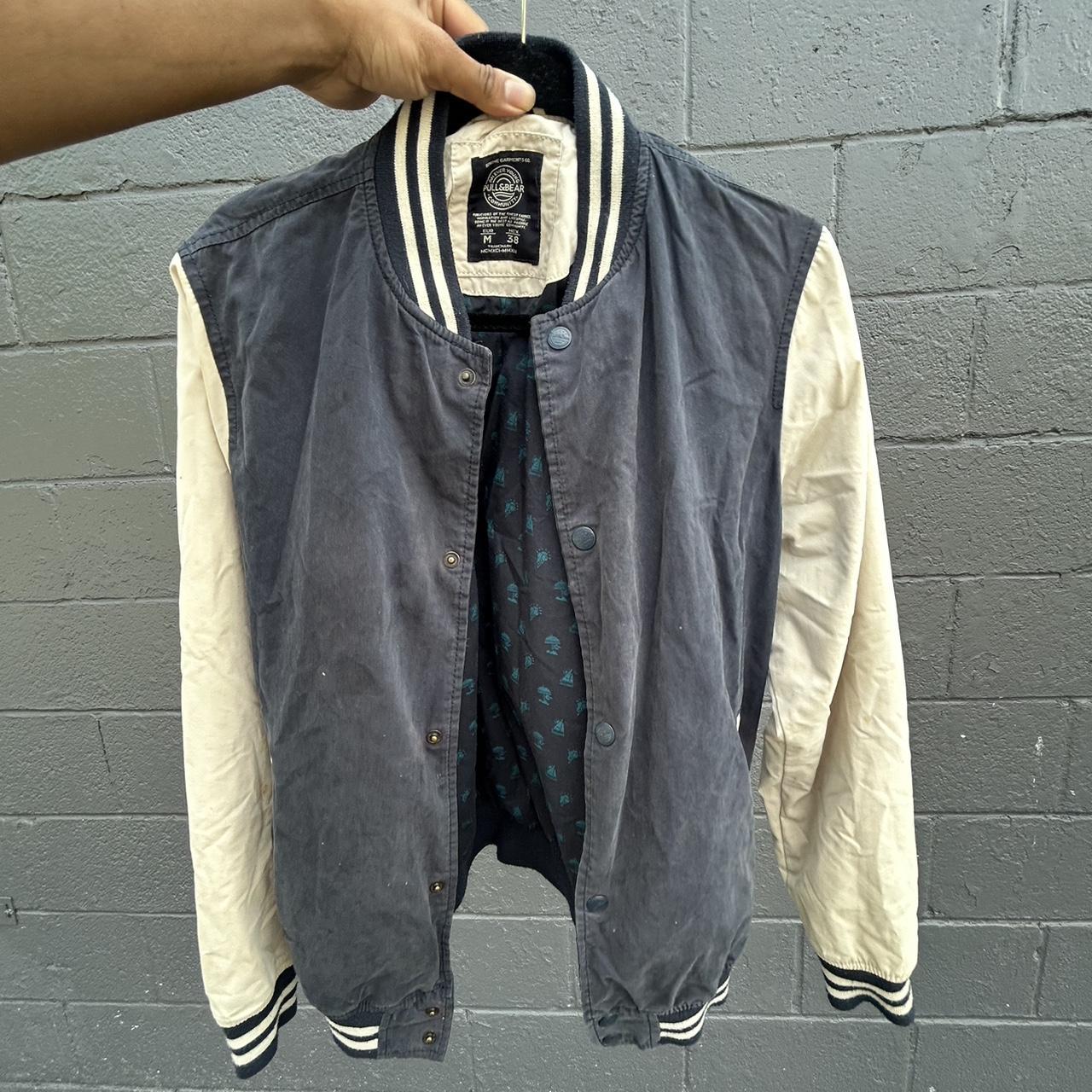 Pull and Bear Varsity Jacket Size M men’s Depop