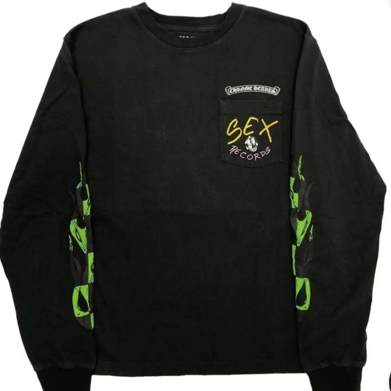 Authentic Chrome Hearts Sex long sleeve shirt made | Depop