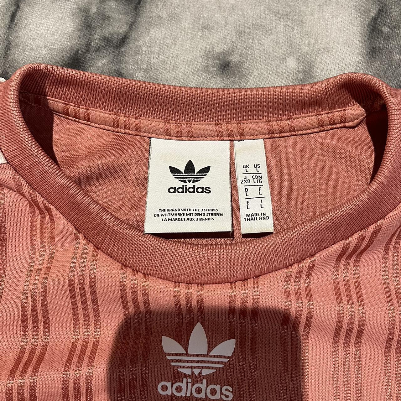 adidas ash pink shirt