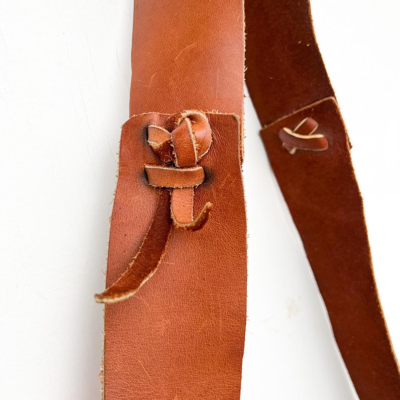 Thick Leather Travelers Crossbody Bag This is such... Depop