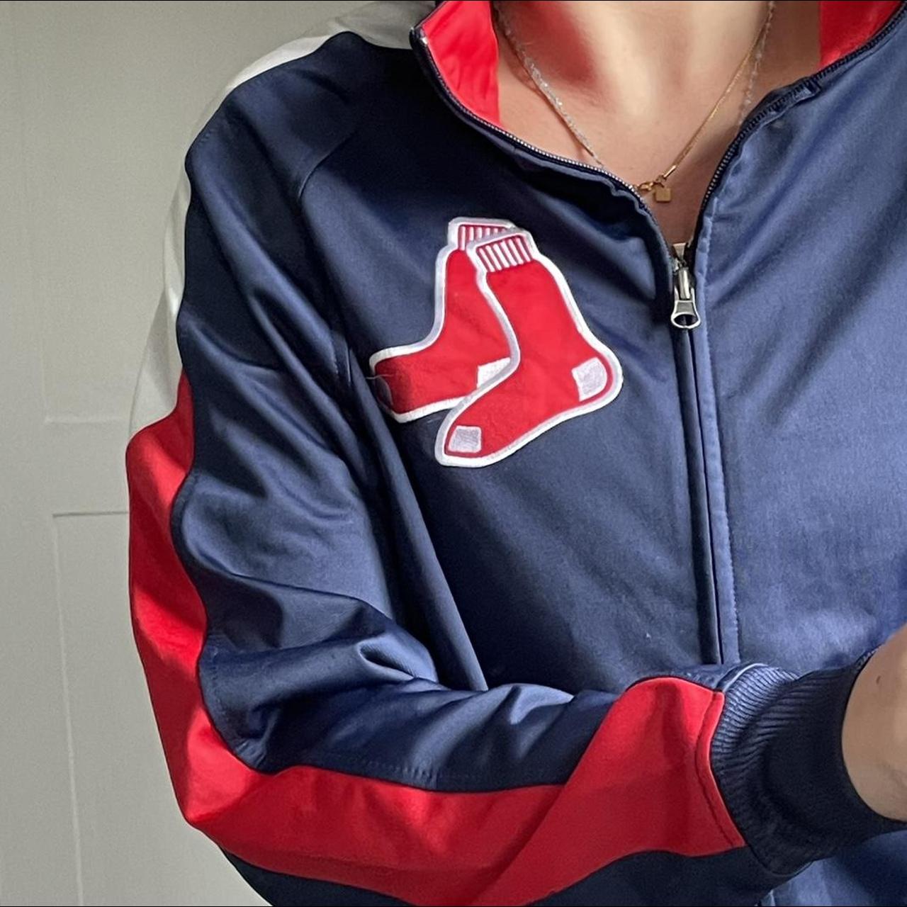 Vintage Majestic Red Sox Jacket In Mint Condition for Sale in