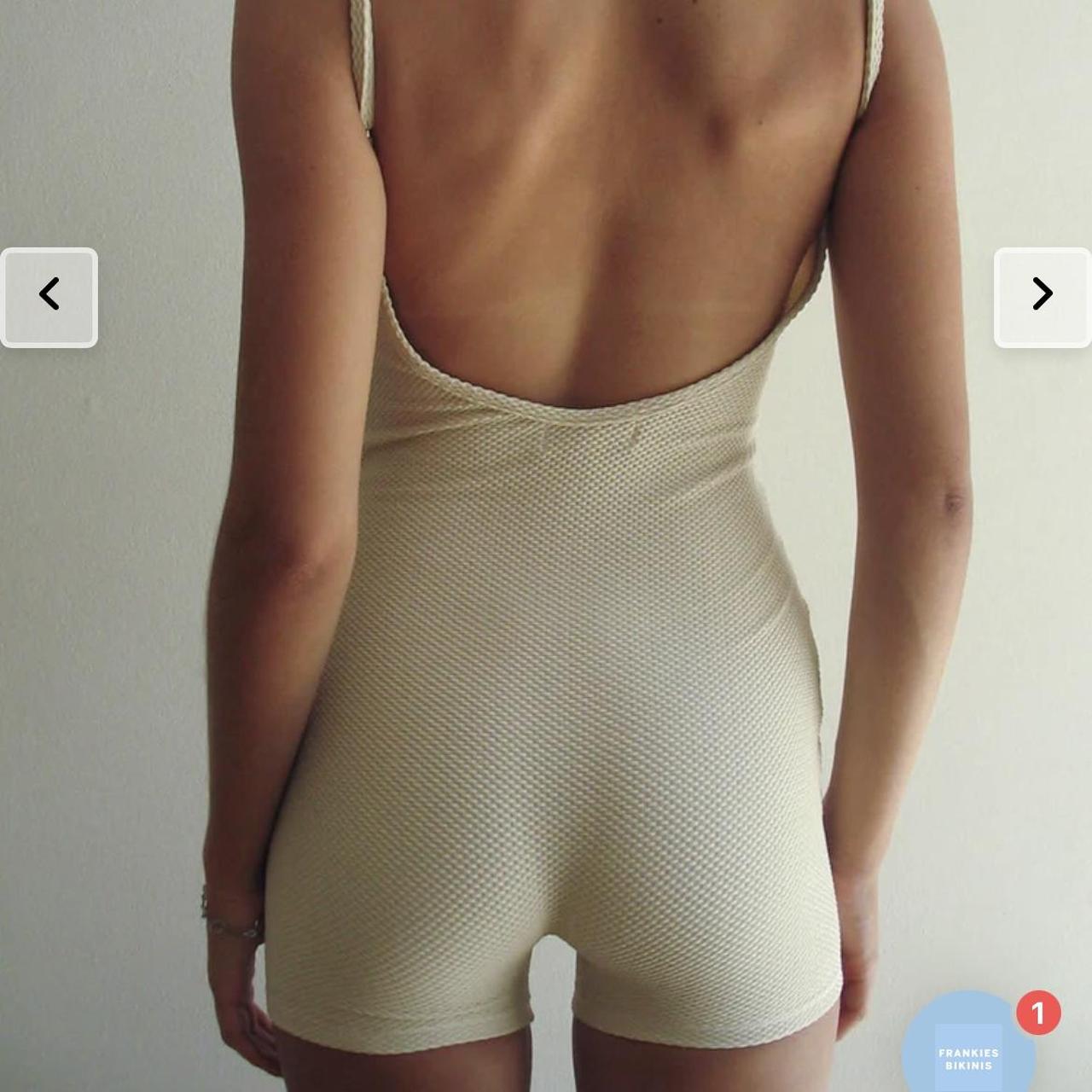 Frankies Bikinis Gabriel Waffle Bodysuit size XS... - Depop