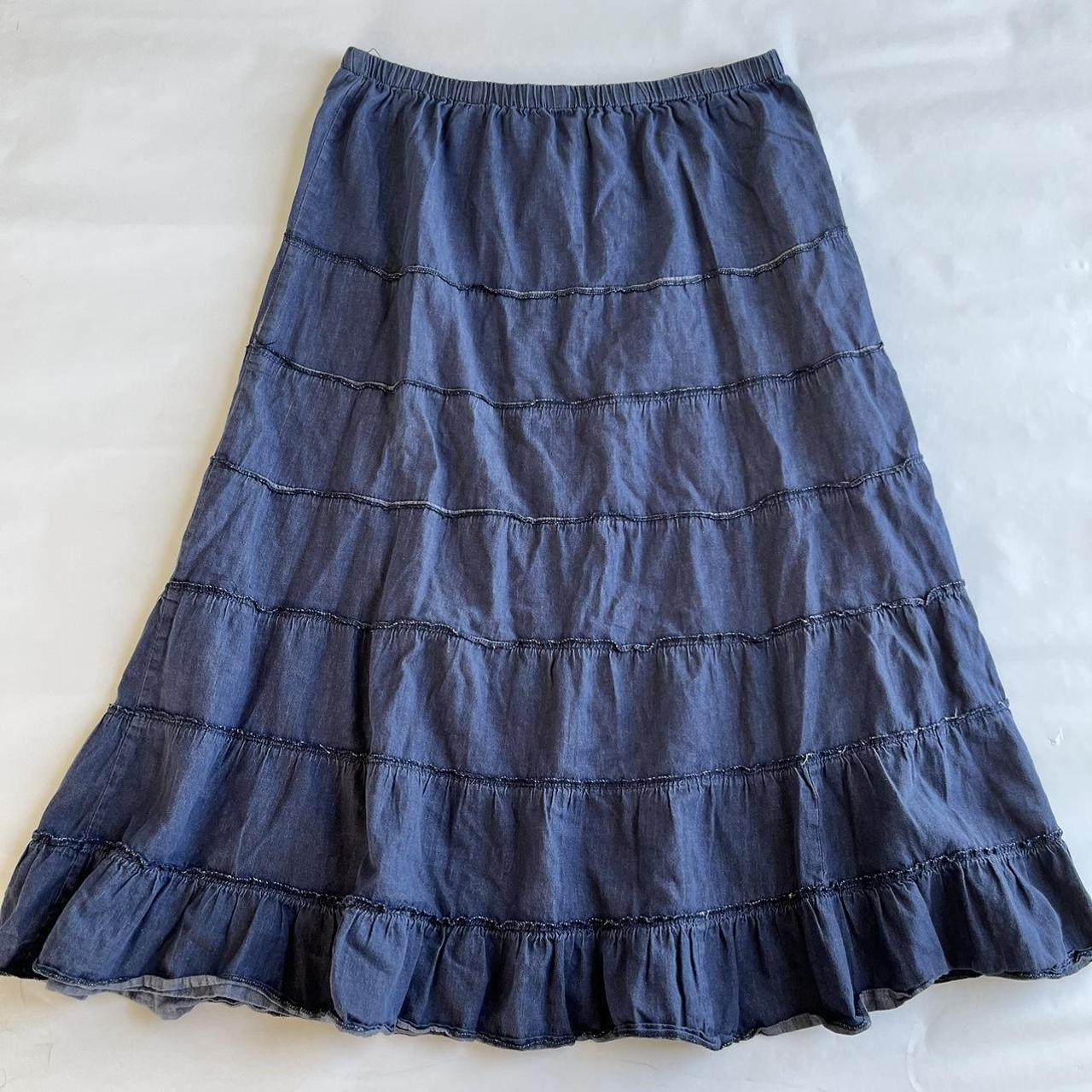 Women's Blue Skirt | Depop