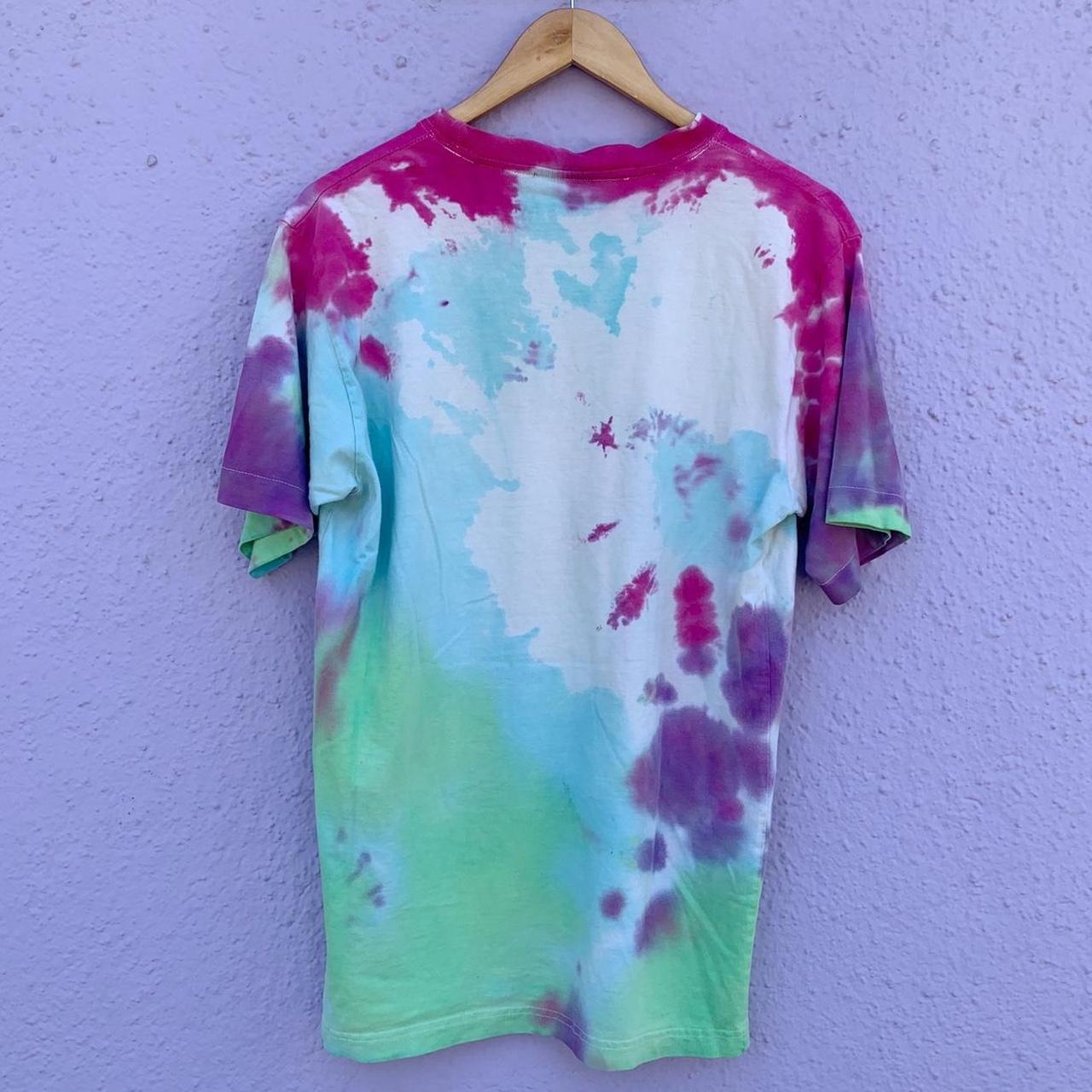 Y2K Vintage SouthPole 21 of 91 Tie Dye Spell Out T... - Depop