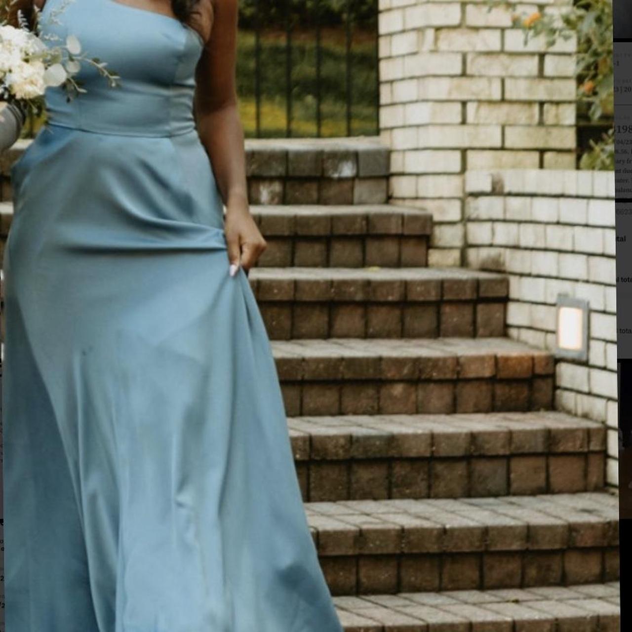 Dark Teal David s bridal dress Only worn once