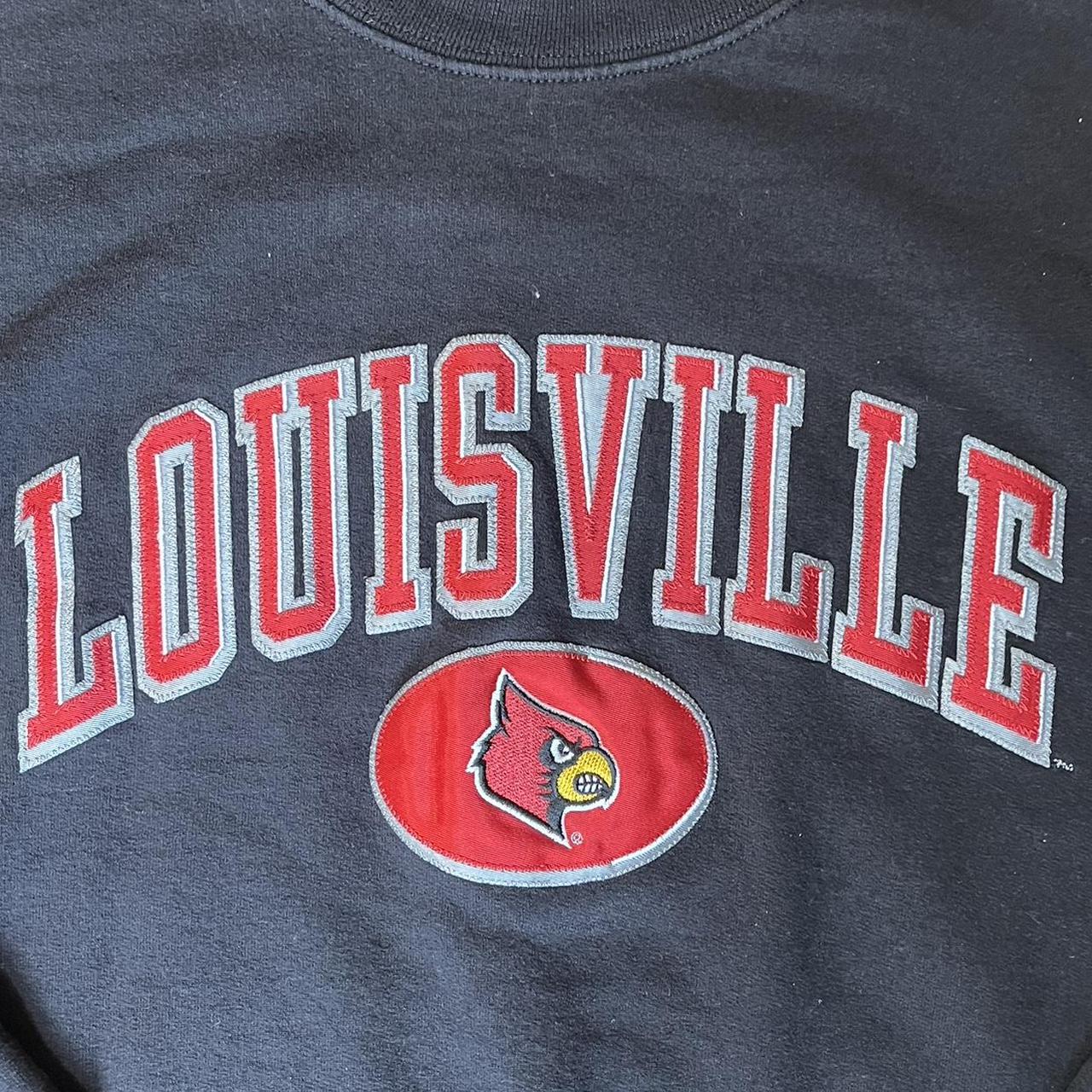 Vintage Louisville cardinals football crewneck - Depop