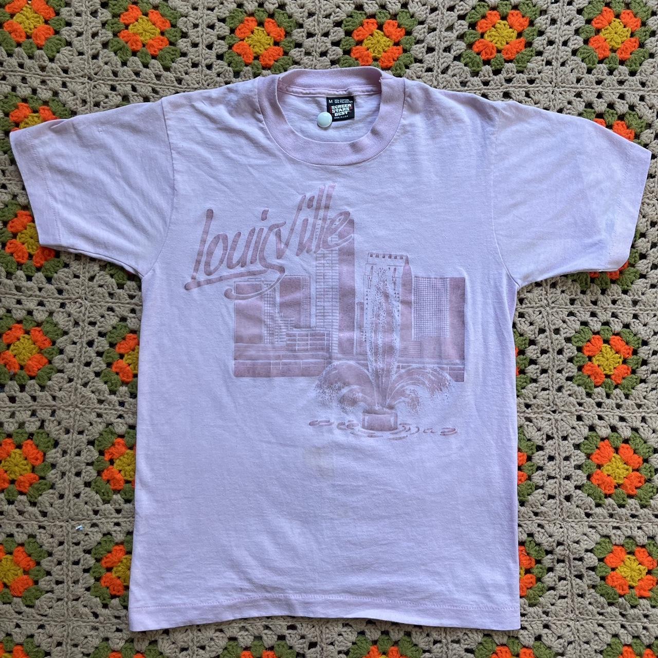 Vintage 90s Louisville Tee Cool colorway on this - Depop