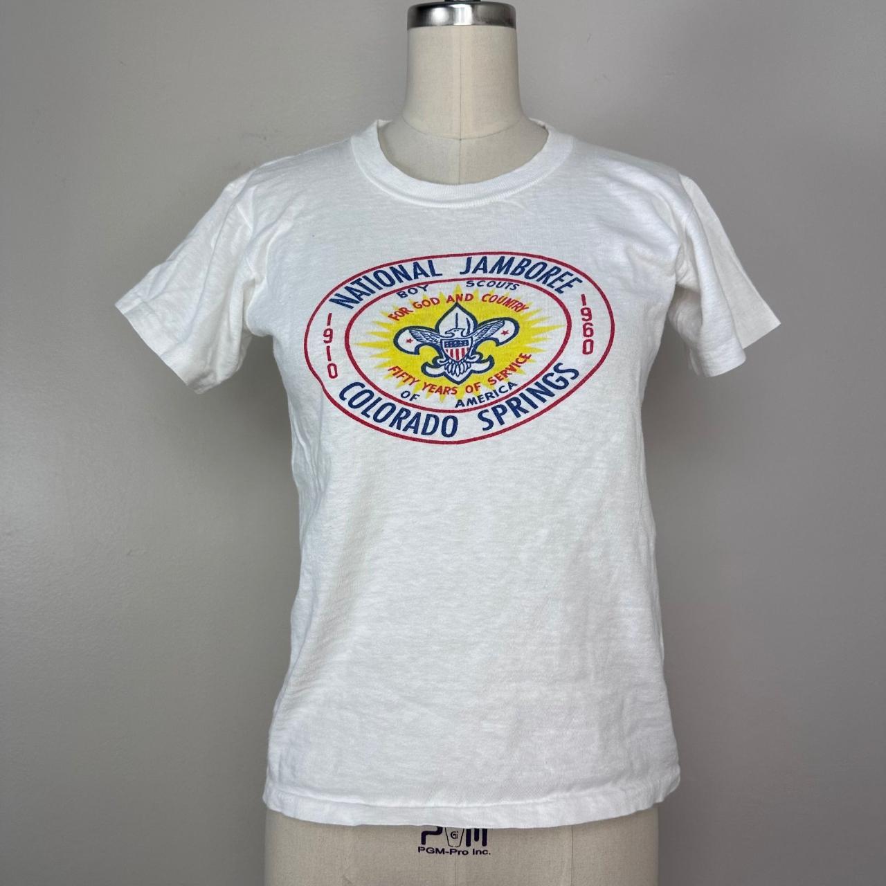 Vintage 1960s Boy Scouts of America T-Shirt, Youth... - Depop