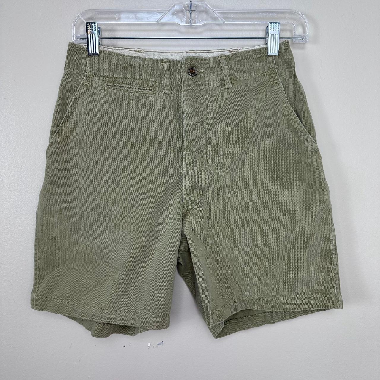 Vintage 1940s/50s Boy Scouts Twill Uniform Shorts,... Depop