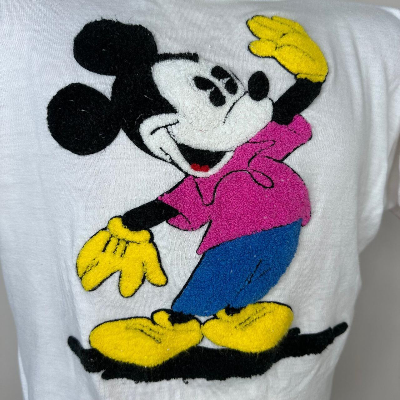 美品80’s SUNDAY COMICS “Disney Mickey” 刺繍 美品80's SUNDAY COMICS “Disney Mickey” 刺繍 美品80's SUNDAY
