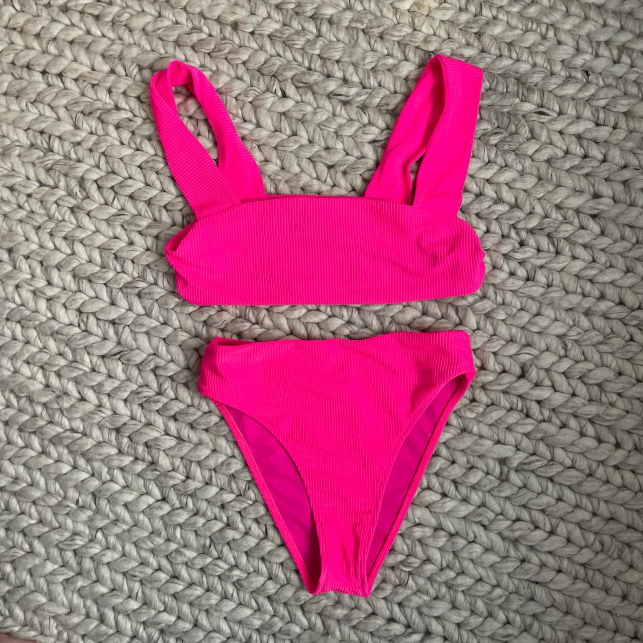 Frankies bikinis Hot pink bikini Worn once and... Depop