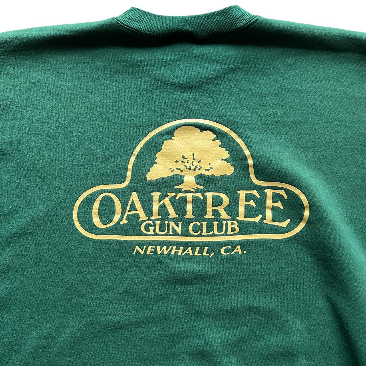 Vintage Oaktree Gun Club Crewneck... - Depop