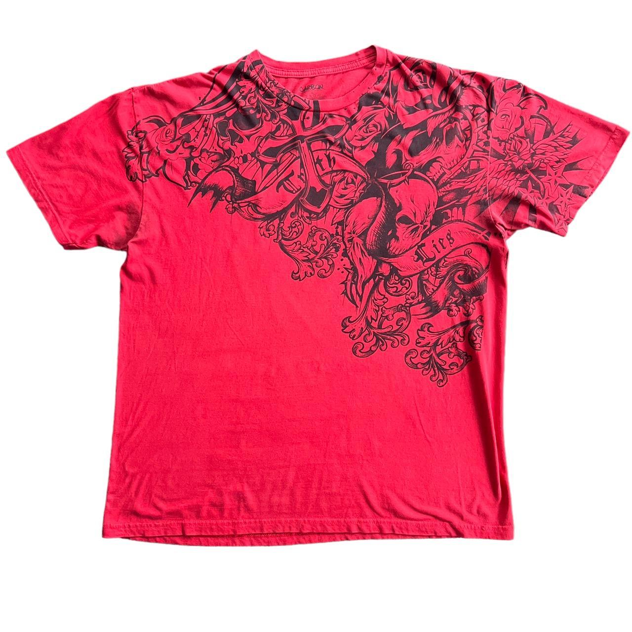 Carbon Men's Red T-shirt