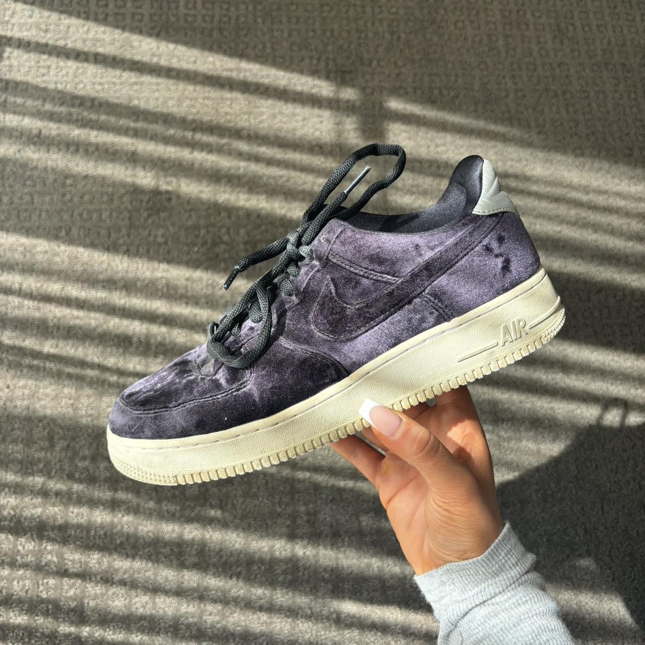 Air force 1 purple velvet online