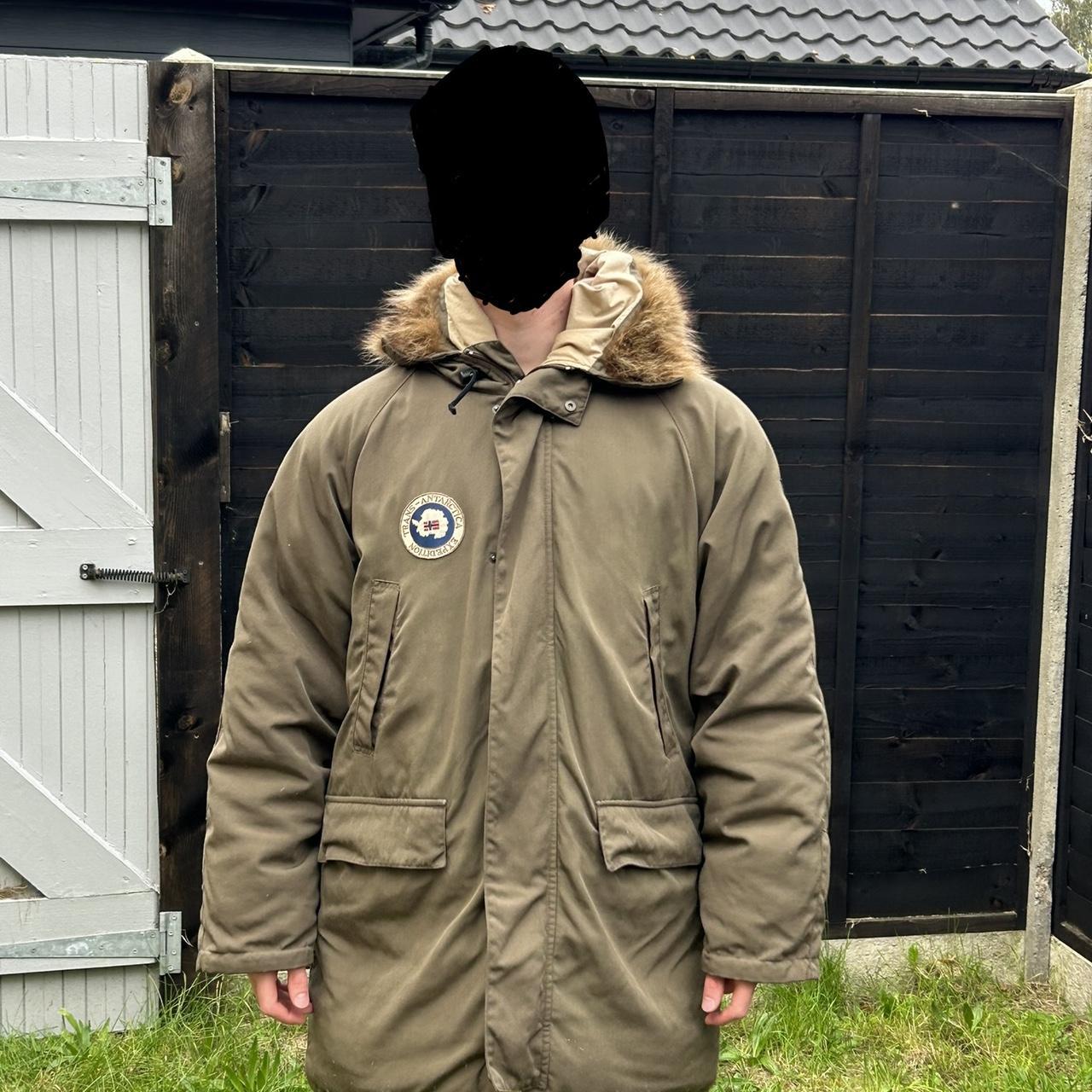 Napapijri Geographic Rainforest Winter Anorak Jacket Blue