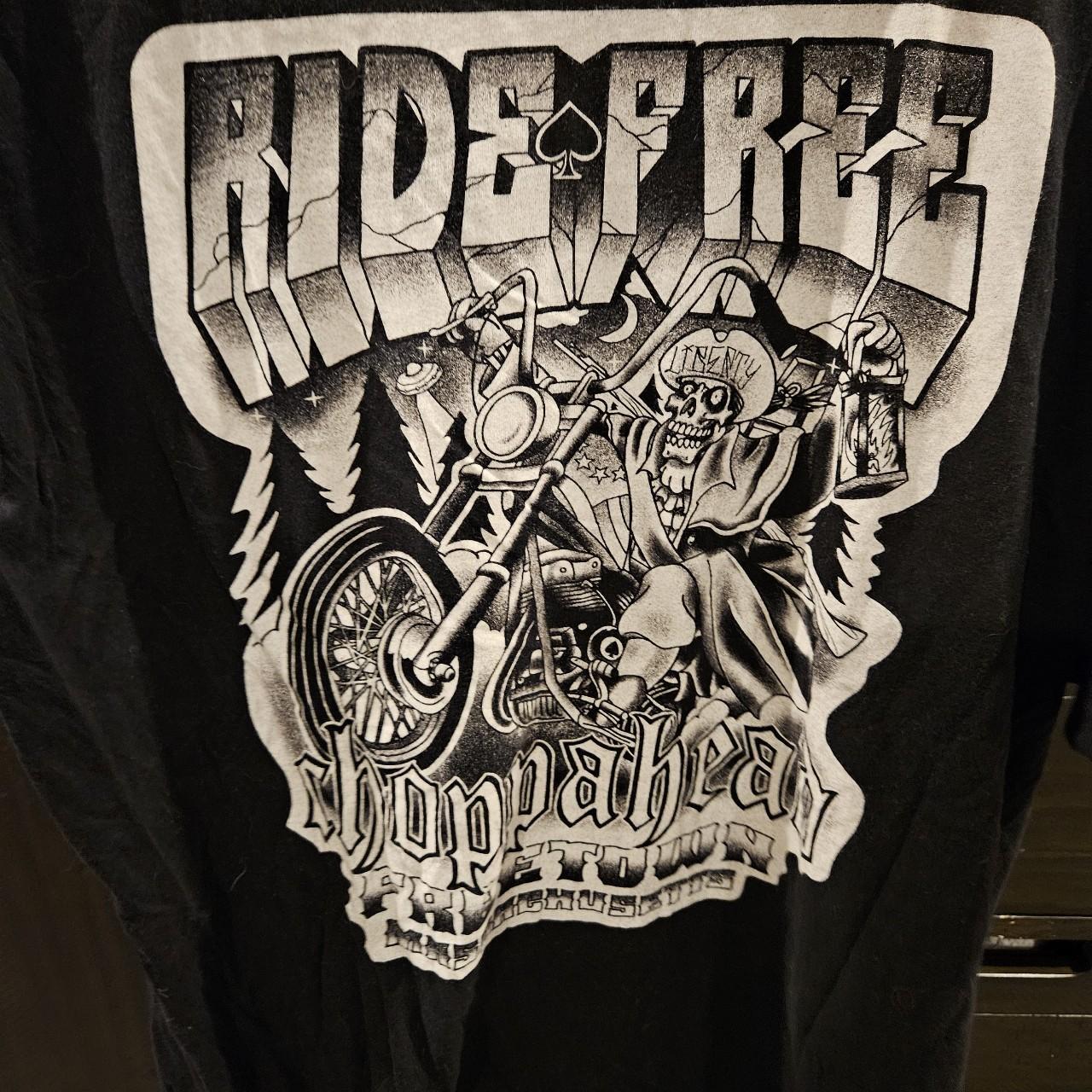 Choppahead Ride Free mc shop ts xl #motorcycle... - Depop