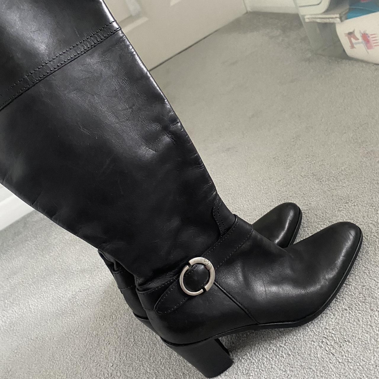 geox black boots