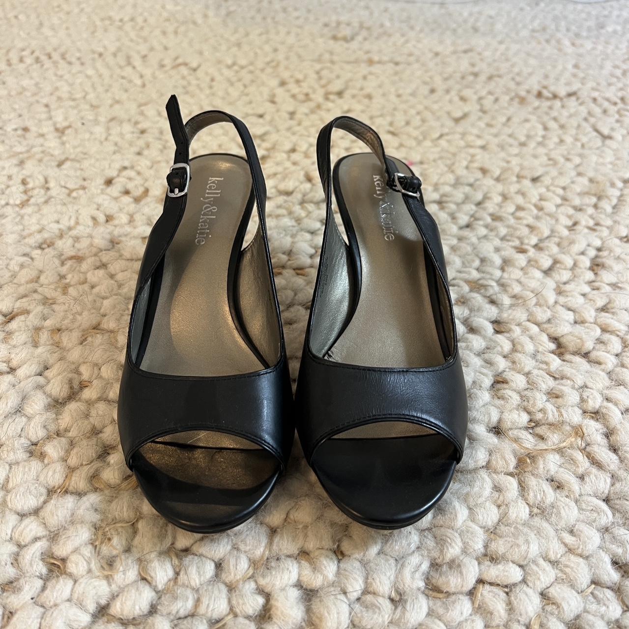 Kelly and katie black hot sale pumps