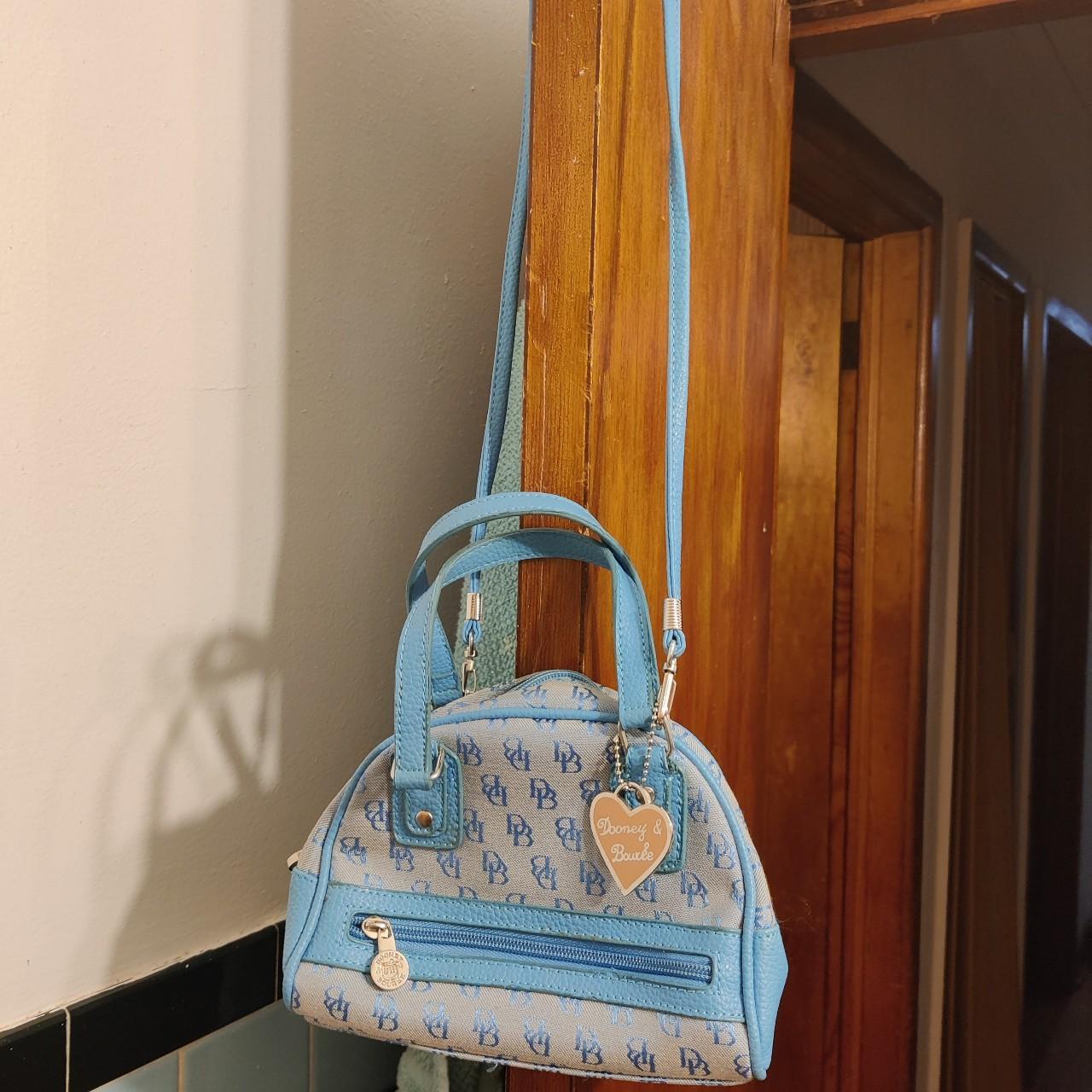 Dooney Bourke Women S Blue Bag Depop