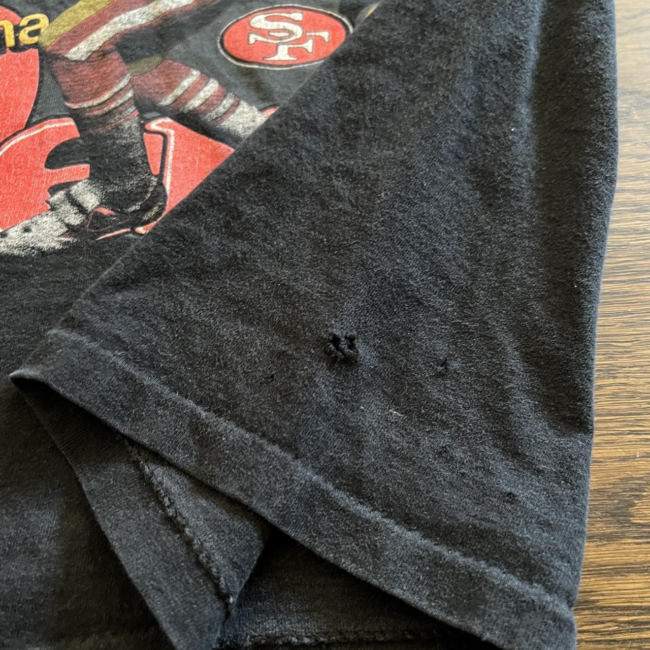 nfl team apparel san francisco 49ers tee - Depop