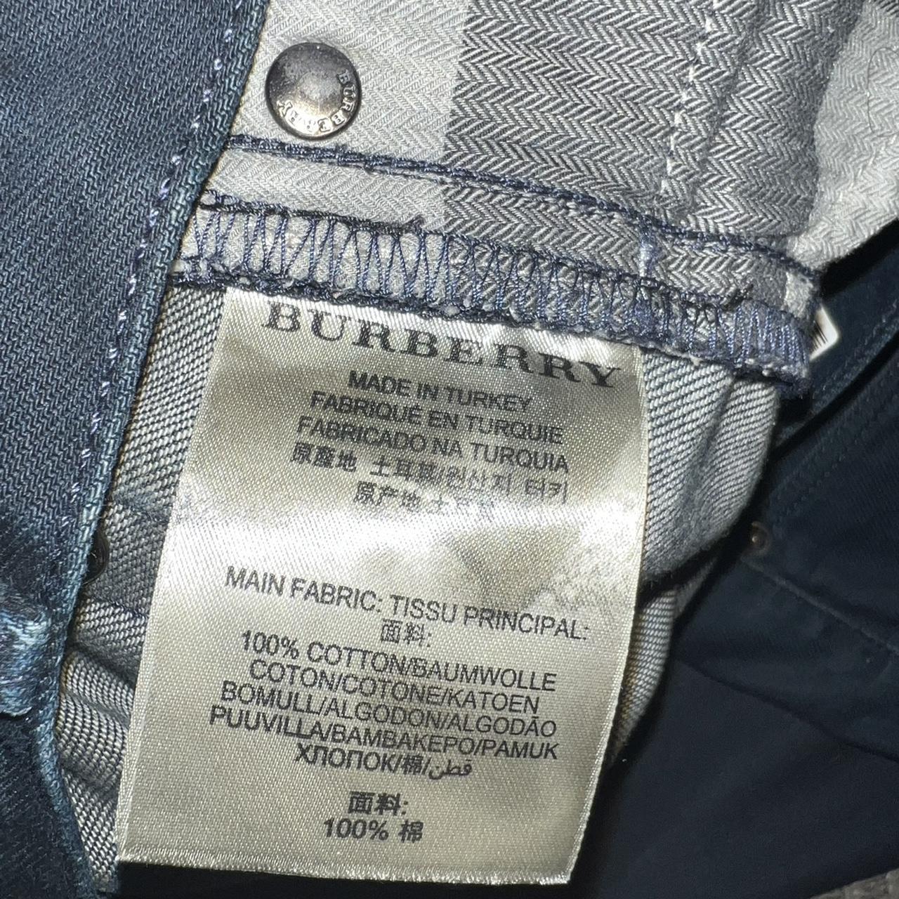 Burberry x Supreme Jeans - Brand New - Size - Depop