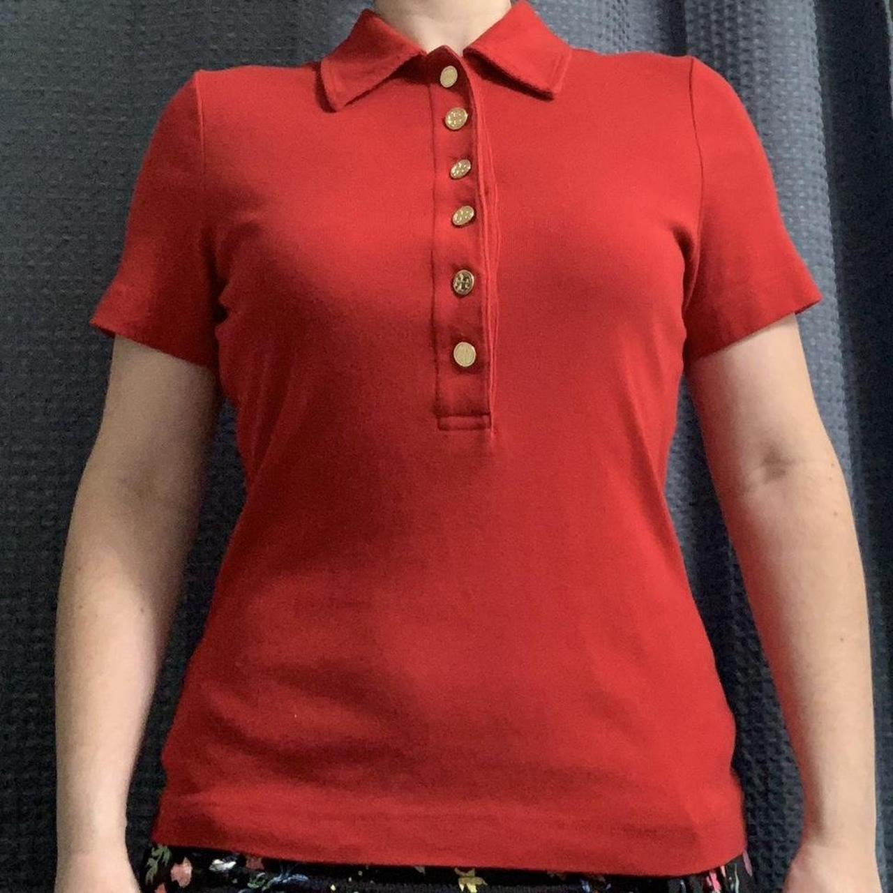 Tory burch polo shirt sale