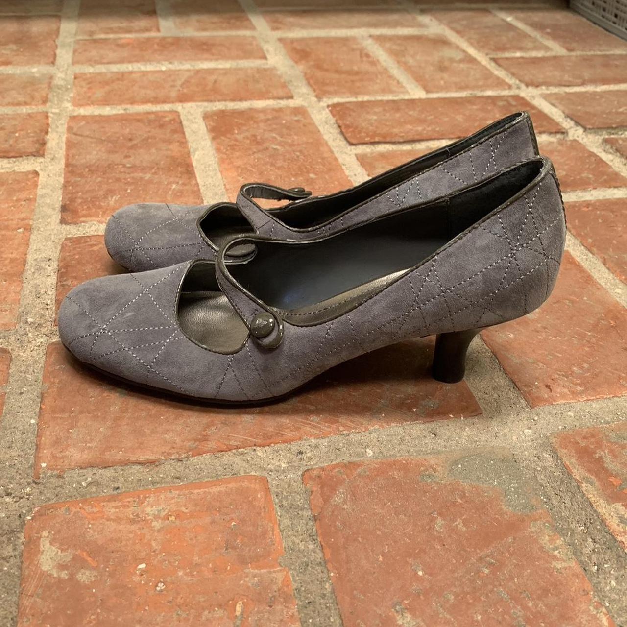 Grey midi heels hotsell