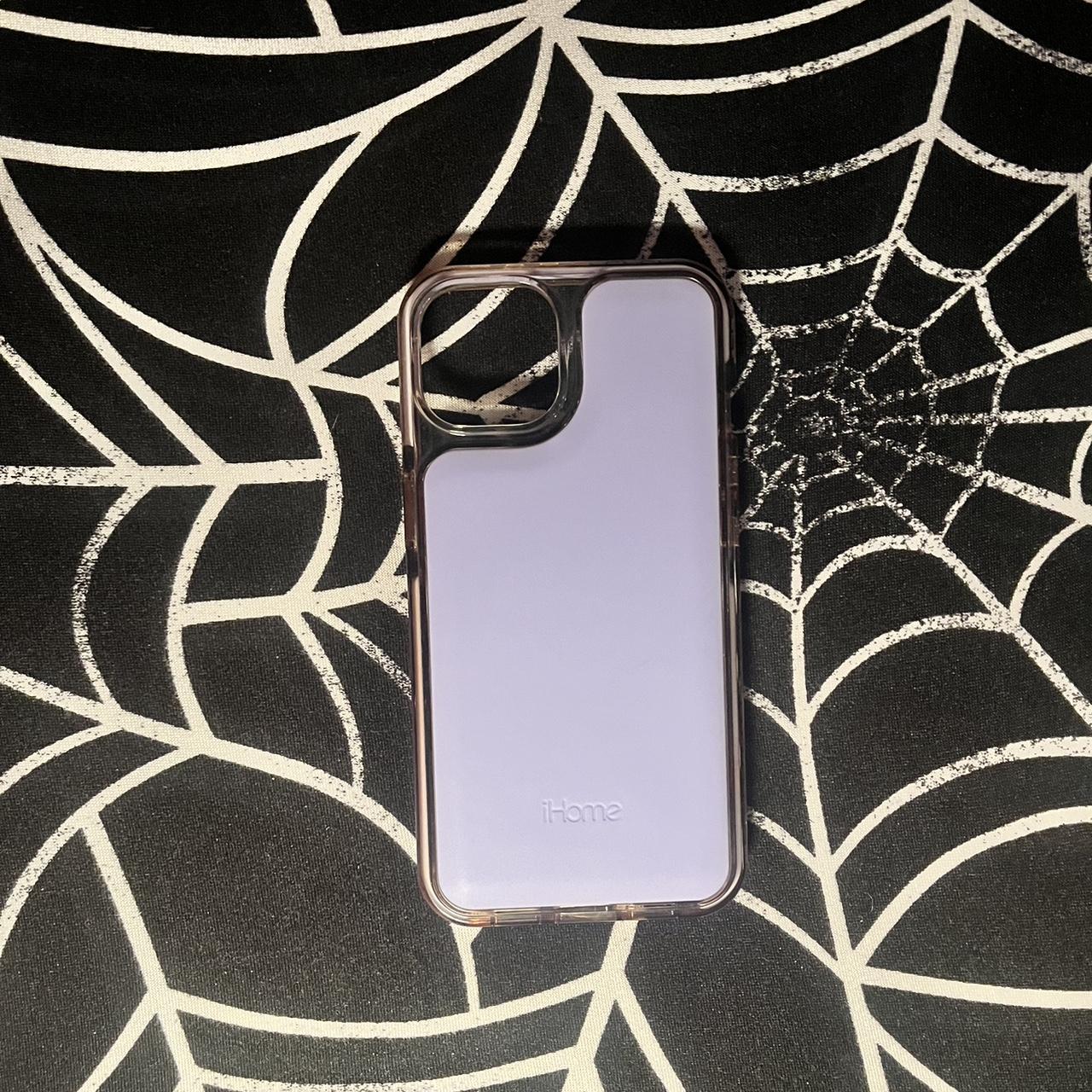 iphone 13 light purple case w clear edges soft Depop