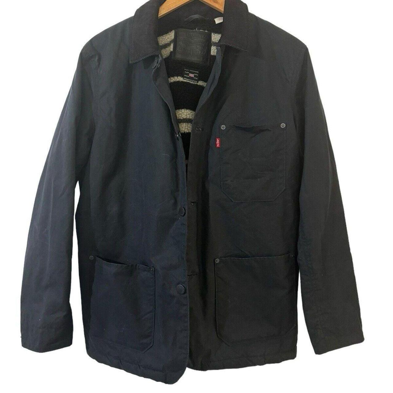 Levis sherpa engineers coat best sale