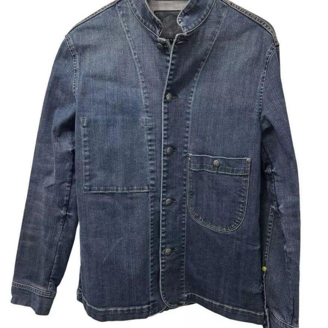 Pretty green denim jacket hotsell