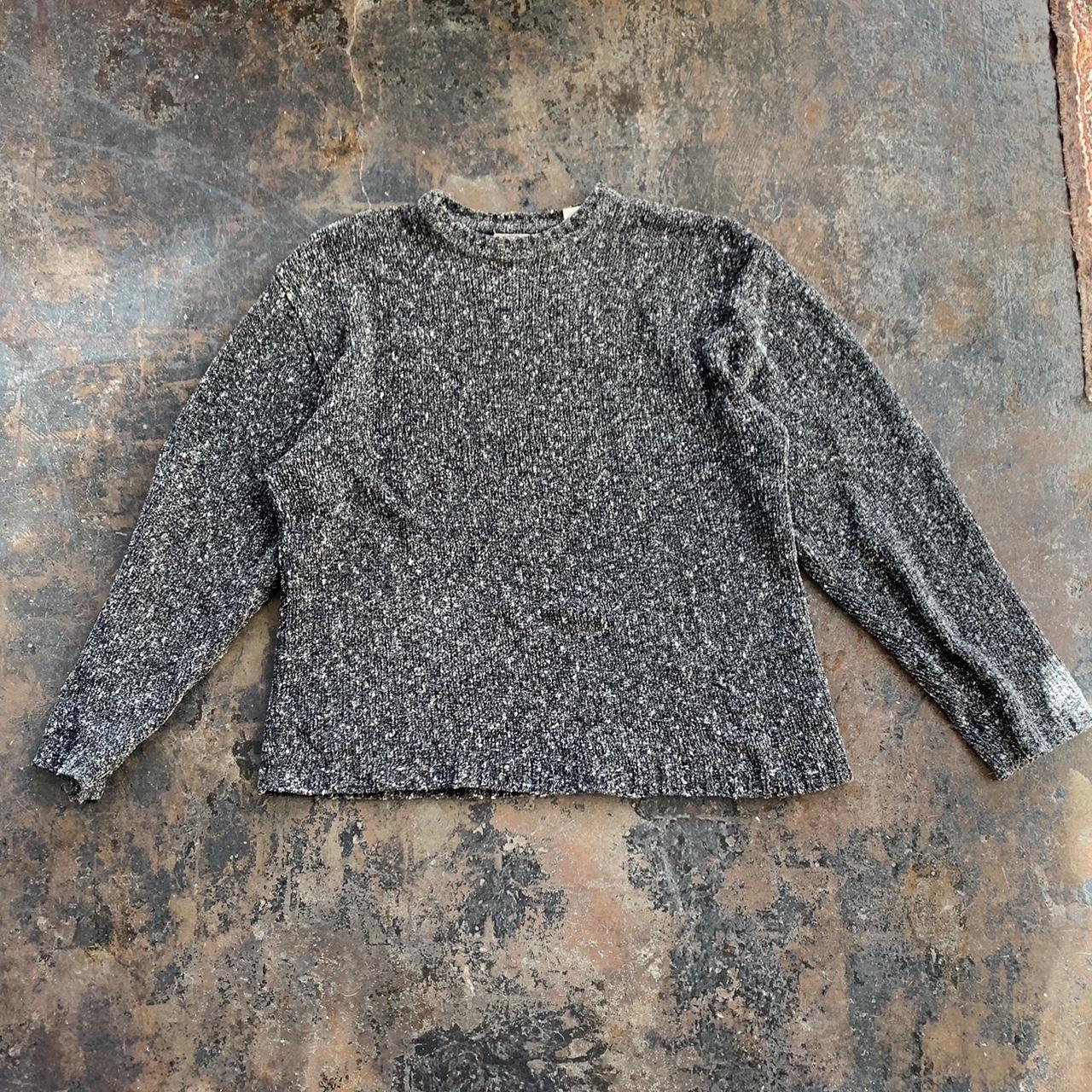 Women's Black and Brown Jumper | Depop