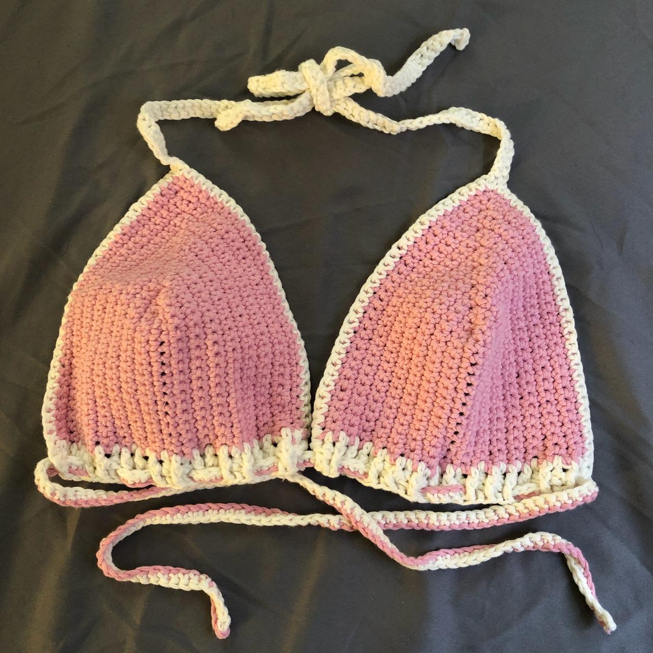 Strawberry Crochet Bralette 