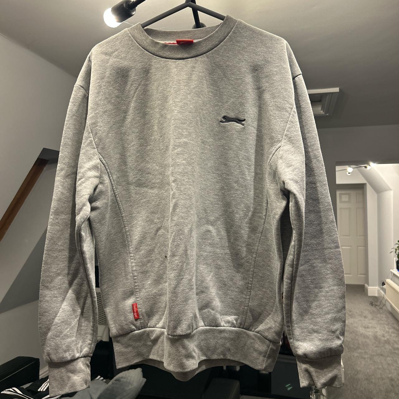 Slazenger grey sale jumper