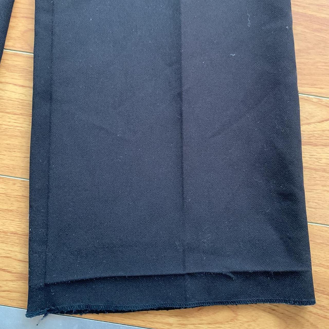 Dotti Black suit pants Undone at the seam to... Depop