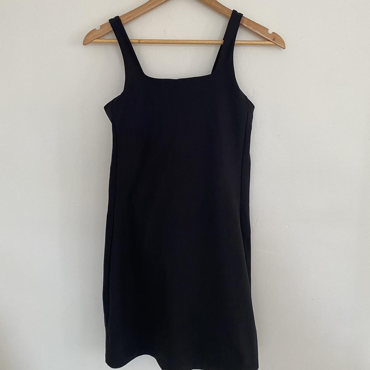 Girlfriend Collective Women's Black Dress | Depop