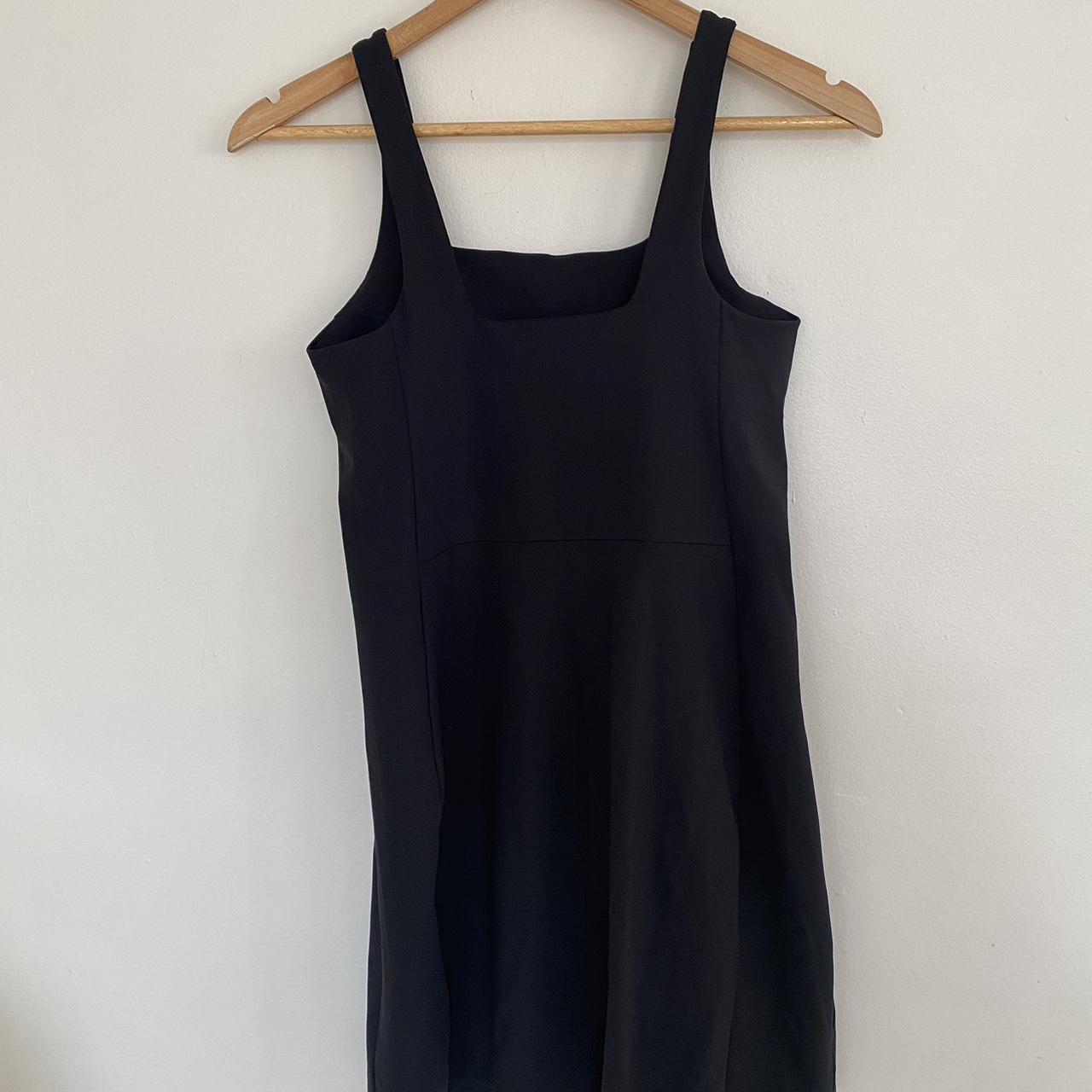 Girlfriend Collective Women's Black Dress | Depop